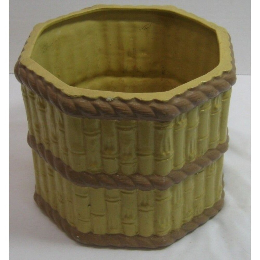 Hamade  Ceramic Bamboo Indoor Planter